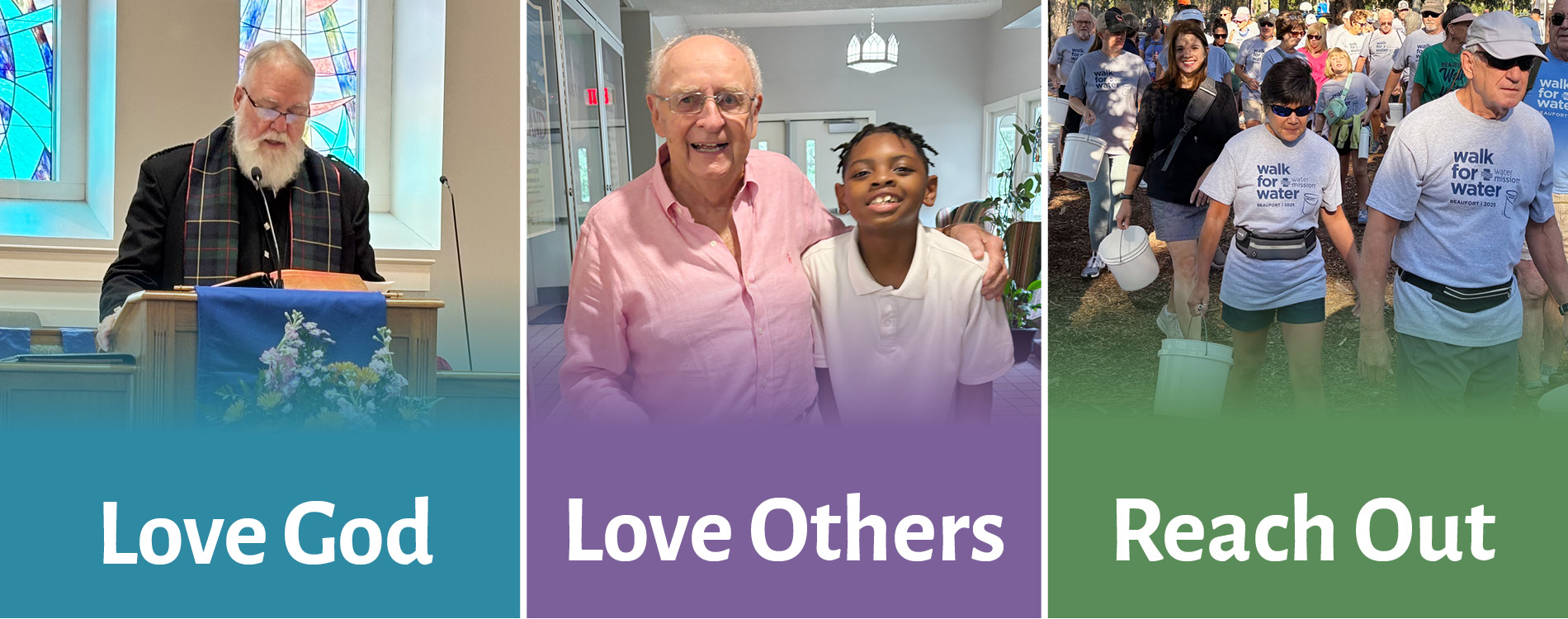 Love God, love others, reach out!